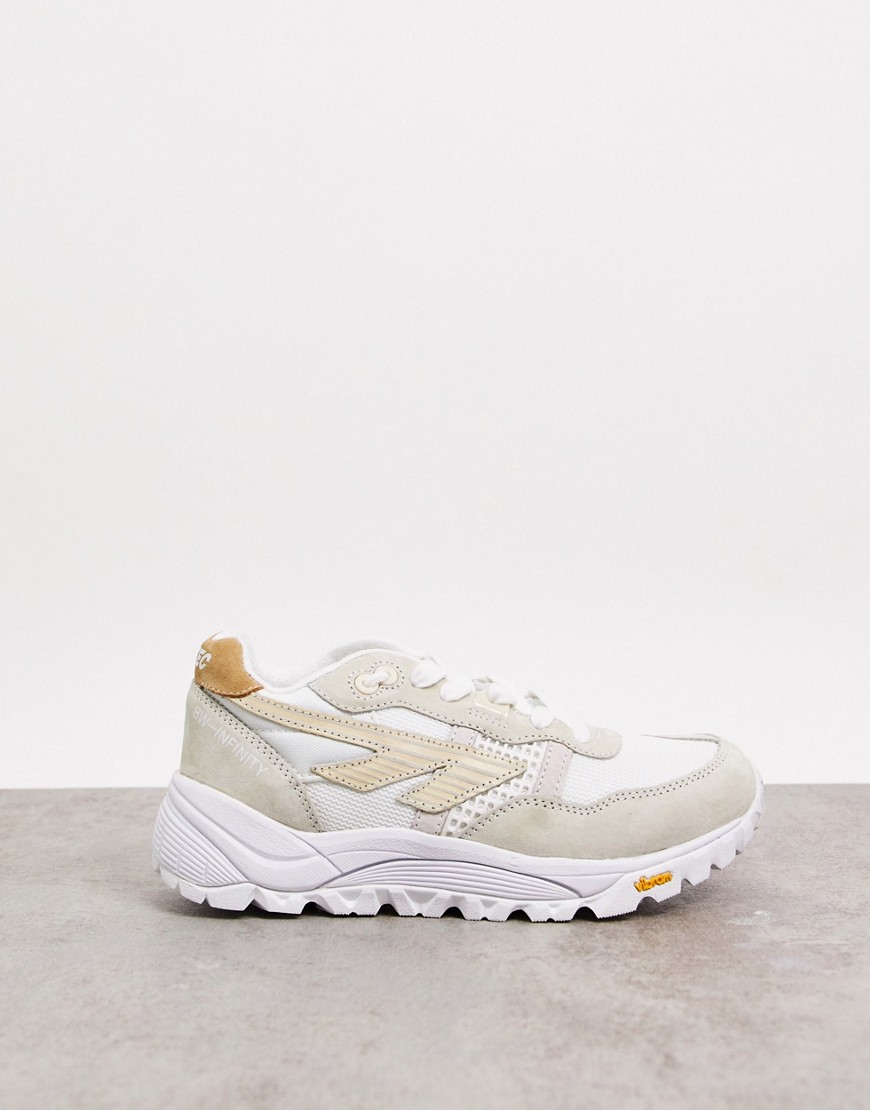 Hi-Tec BW Infinity chunky trainers in off white