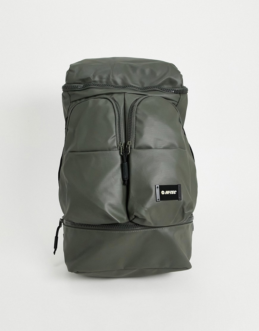 Hi-Tec colmar backpack in olive-Green