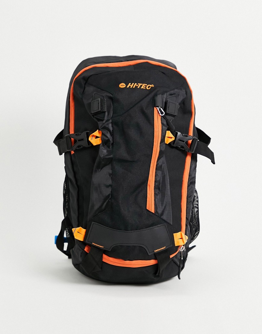 Hi-Tec – Mountain – Svart och orange ryggsäck