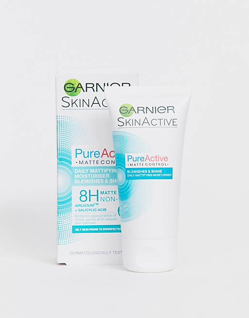 Hidratante facial mate contra imperfecciones de 50 ml Pure Active de Garnier
