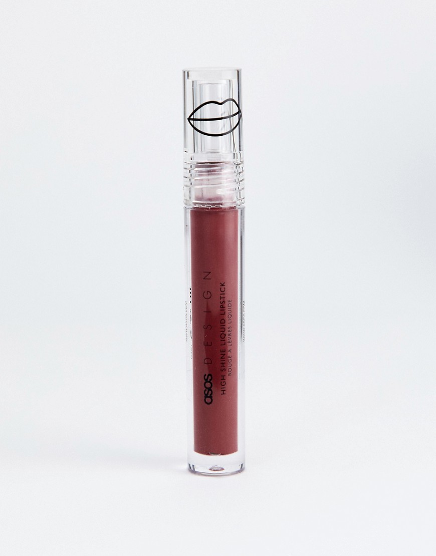 High shine flydende læbestik - lundefuld fra ASOS DESIGN Makeup-Rød