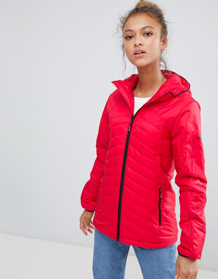 Highlight jakke fra Roxy-Rød
