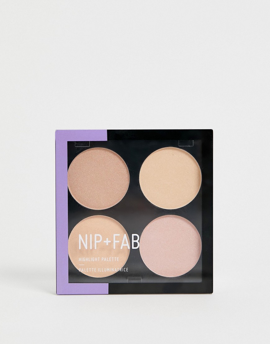 Highlighter-palet Glow Out fra NIP+FAB Make up-Multifarvet