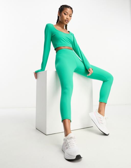 Lime green leggings outlet womens