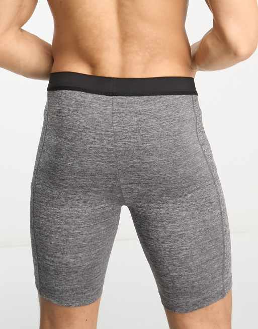 HIIT – Active – Krótkie bokserki treningowe w kolorze szarym melanżowym, 2 z 4