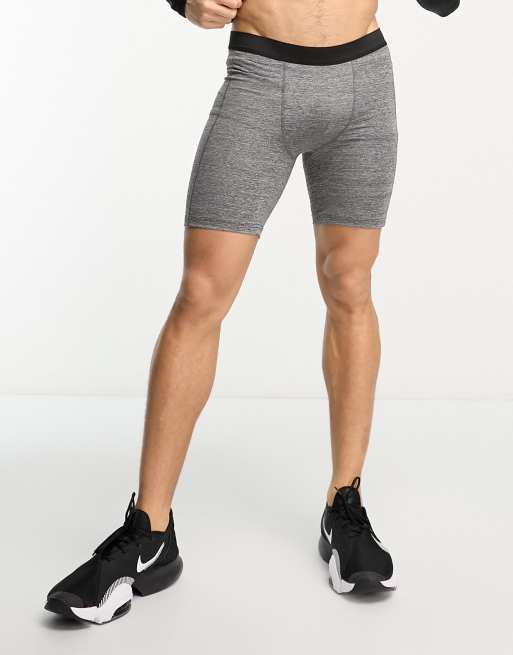 HIIT – Active – Krótkie bokserki treningowe w kolorze szarym melanżowym, 3 z 4