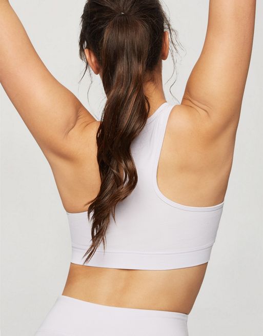 HIIT Active sports bra in white