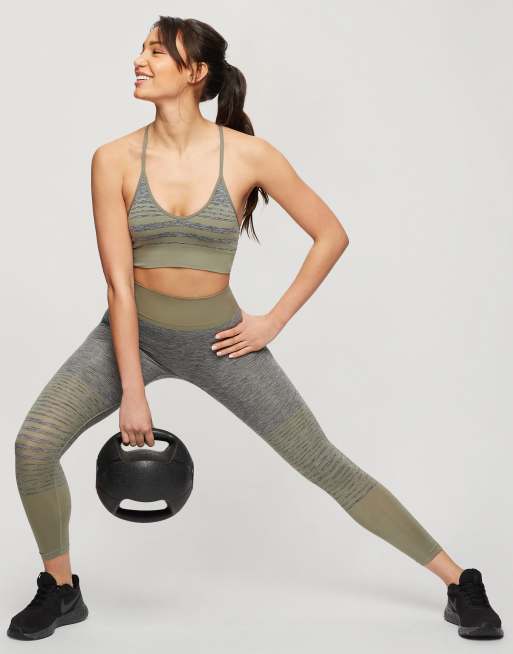 HIIT Active – Szary biustonosz sportowy, 4 z 4