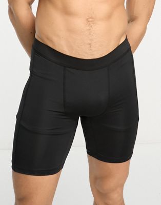 HIIT active training boxer short in black