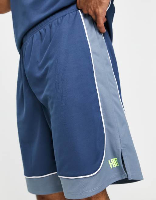 Dark blue store basketball shorts