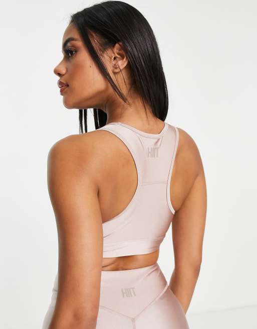 HIIT sports bra with ring detail