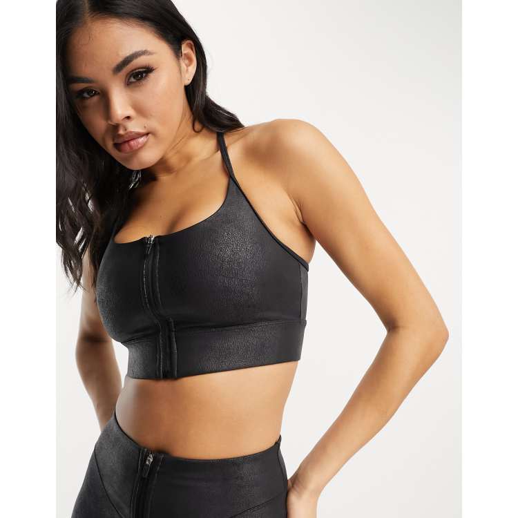 Brassiere sport zippée hot sale