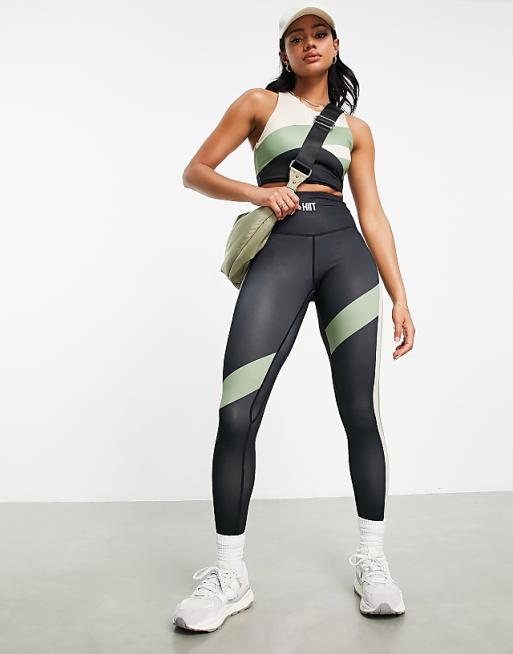 Girls Regular Fit Block Leggings Girls Regular Fit Block Leggings