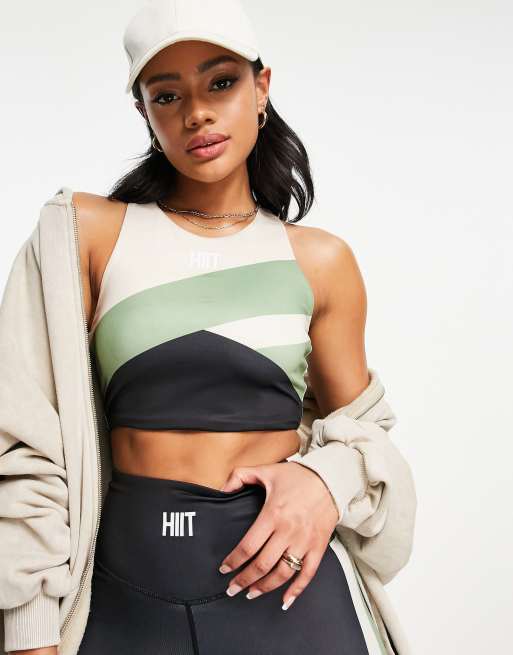 HIIT essential bralet in black