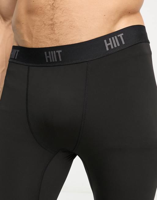 HIIT – Essential – Sport-Leggings in Schwarz , 3 von 4