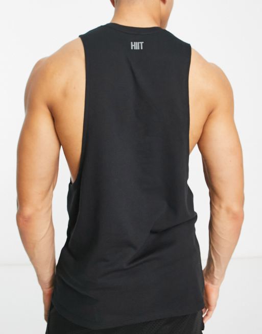 HIIT Essential – Top bez rękawów z obniżoną linią pach