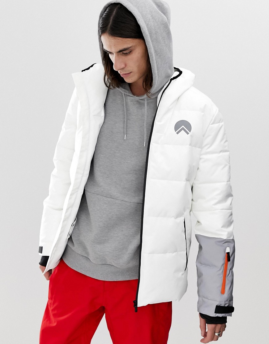 HIIT - Gewatteerd ski-jas in wit
