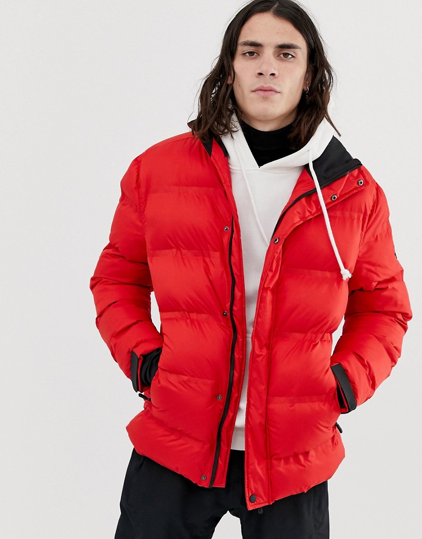 HIIT - Gewatteerde ski-jas in rood