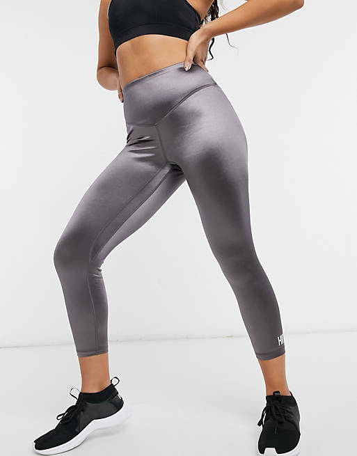 HIIT high shine leggings in grey