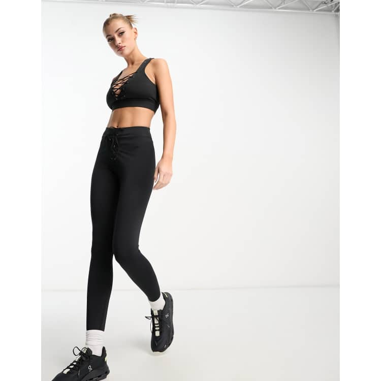 Lace Up Front Leggings 2.0