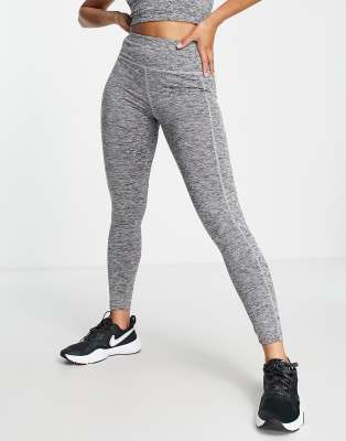 HIIT legging in grey marl - ASOS Price Checker