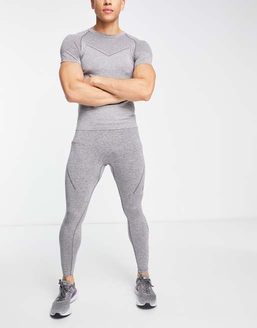 HIIT Legging moulant sans coutures Gris ASOS