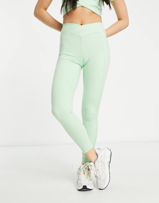 HIIT Legging peau de p che taille en V