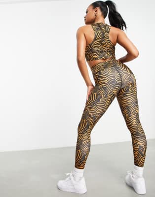 Leopard Print Exercise Tights