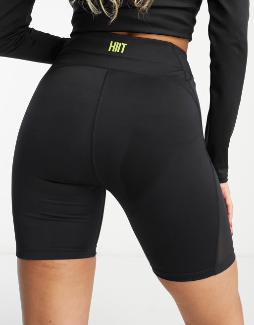 HIIT - Leggingshort met mesh zijkanten , 2 van 4