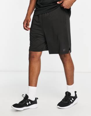 longline shorts in black