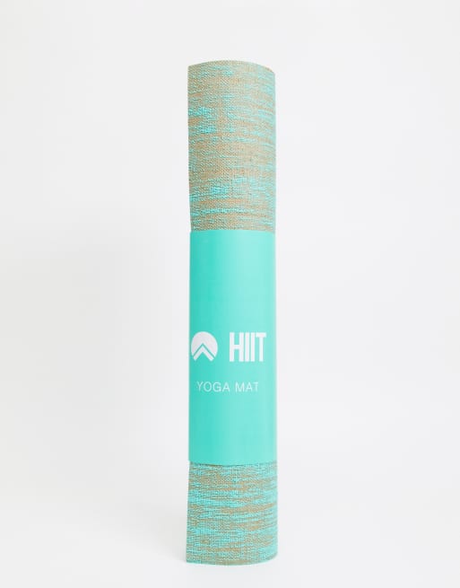 HIIT – Opalblå yogamatta i lin