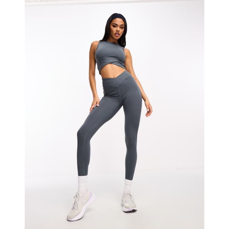 HIIT peached v waistband legging