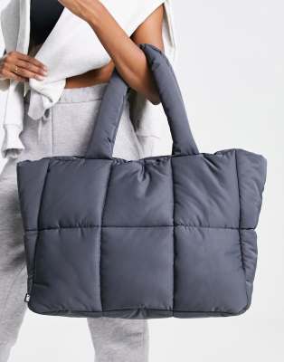 UO Quilted Puffer Tote Bag