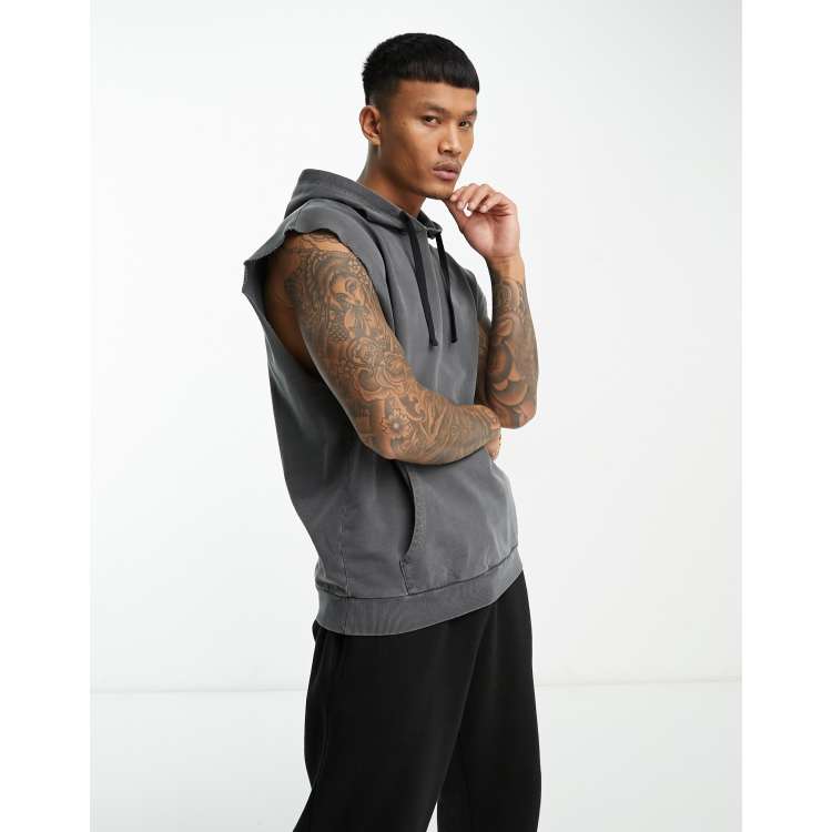 Men's armless outlet hoodie