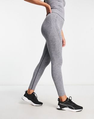 Under Armour Training high ankle leggings in grey marl
