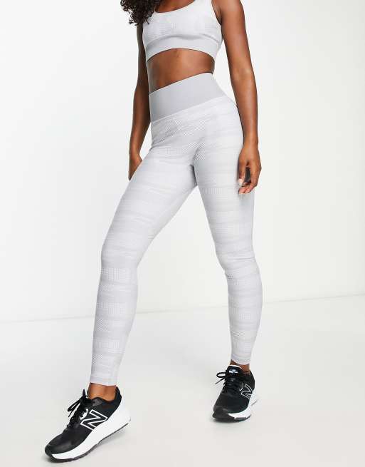 Grey Camo Seamless Gym Leggings