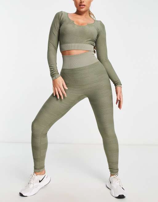 Women's Textured Fitted Leggings