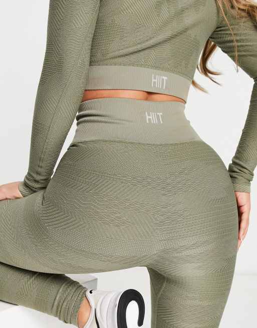 HIIT seamless rib contour cami