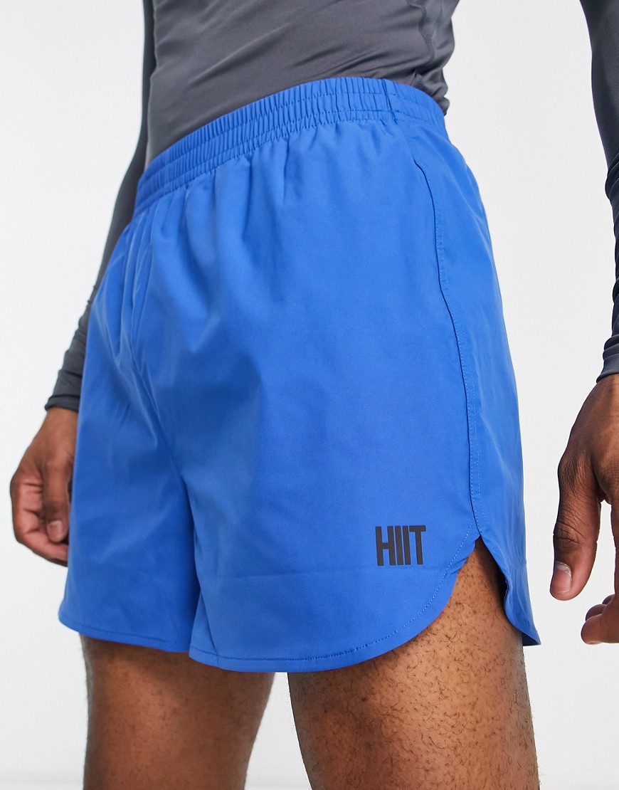 HIIT short training shorts in blue