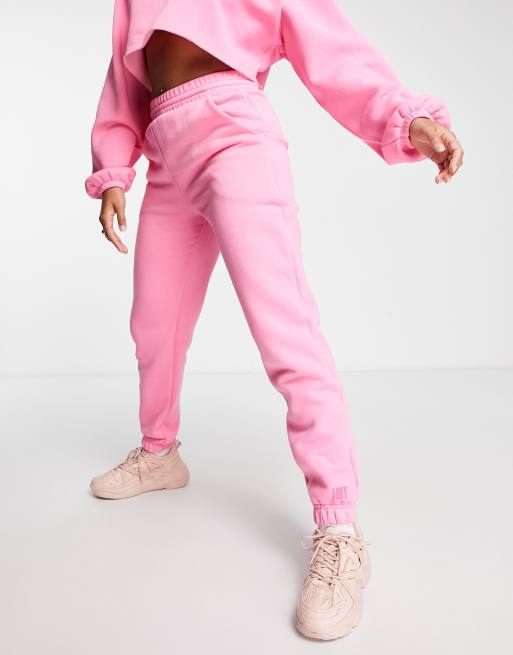 Pink 2025 slim joggers