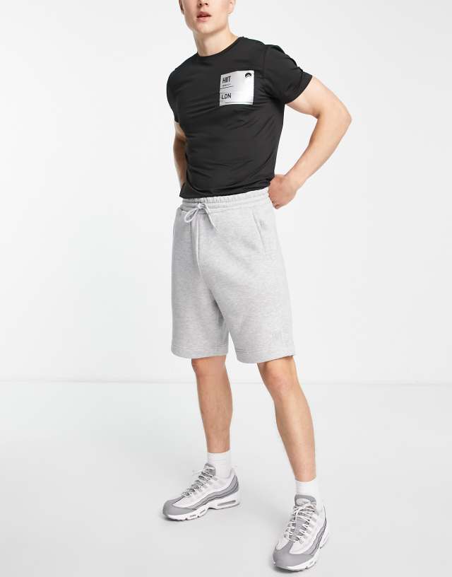 HIIT sweat short in gray heather