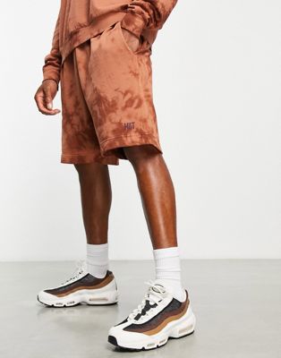 HIIT sweat shorts in washed tan - ASOS Price Checker