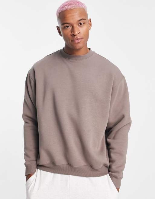 HIIT – Sweatshirt in Braun