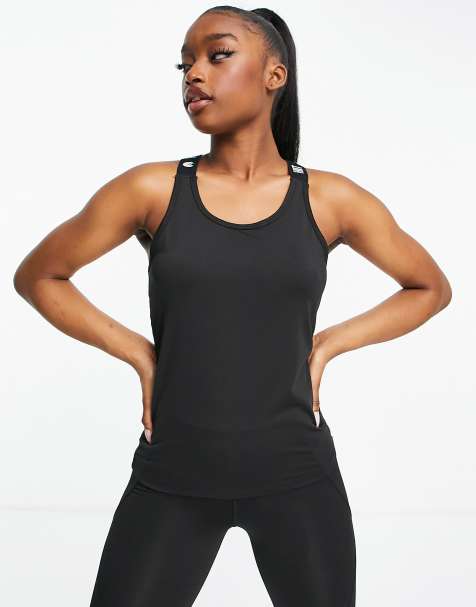 HIIT taped vest in black - view 1