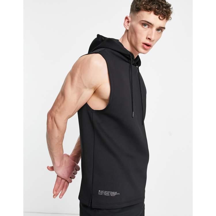 Gymshark on sale sleeveless hoodie