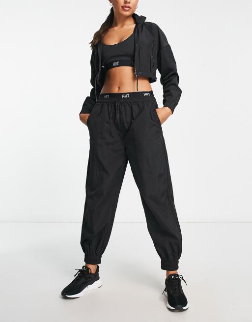 HIIT woven track jacket with branded tape ASOS