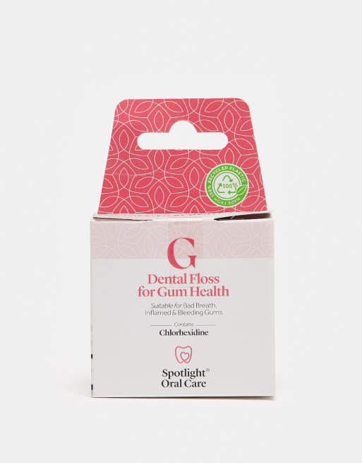 Hilo dental para la salud de las encías de Spotlight Oral Care