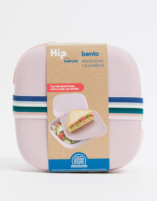 Hip – Bento-Box aus Kunststoff in Rosa 