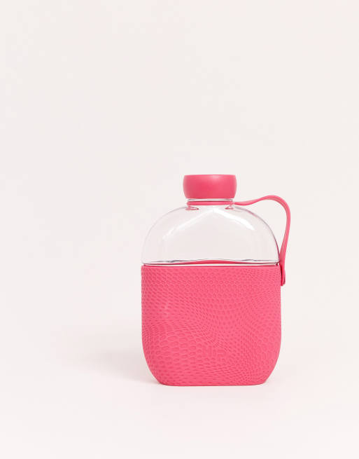 Hip bright pink water bottle