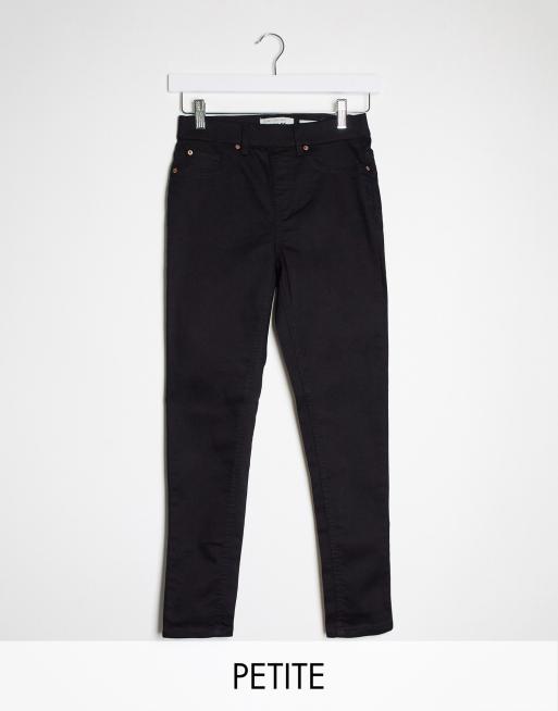 Højtaljet jegging i sort fra New Look Petite
